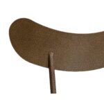 Gibbons Dining Chair - Antique Brass - Charcoal Black Leather 15 Gibbons Dining Chair - Antique Brass - Charcoal Black Leather 110368 110368 GIBBONS DINING CHAIR ANTIQUE BRASS CHARCOAL BLACK LEATHER 8