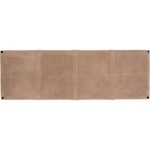 Elon Bench - Suede Light Tan Leather 7 Elon Bench - Suede Light Tan Leather 110370 110370 ELON BENCH LIGHT TAN LEATHER 2