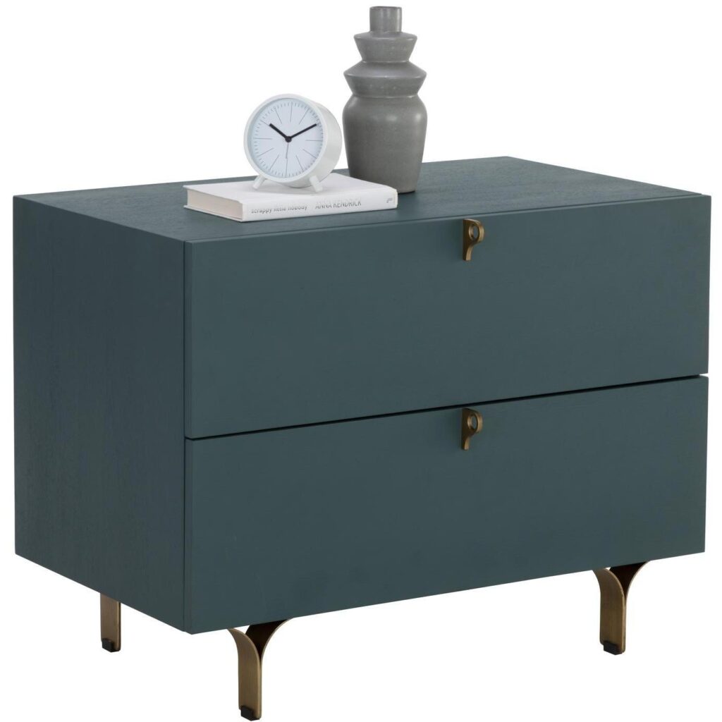 Celine Nightstand - Large - Teal