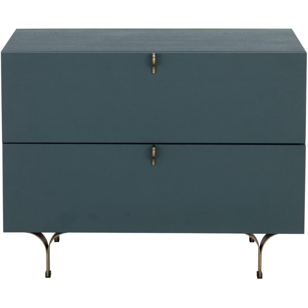 Celine Nightstand - Large - Teal - Image 3