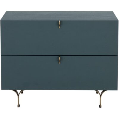 Celine Nightstand - Large - Teal 110371 110371 CELINE NIGHTSTAND LARGE TEAL 2