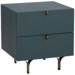 Celine Nightstand - Small - Teal 8 Celine Nightstand - Small - Teal 110372 110372 CELINE NIGHTSTAND SMALL TEAL 1