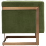 Yvette Armchair - Gold - Meg Olive 10 Yvette Armchair - Gold - Meg Olive 110383 110383 YVETTE ARMCHAIR GOLD MEG OLIVE 2
