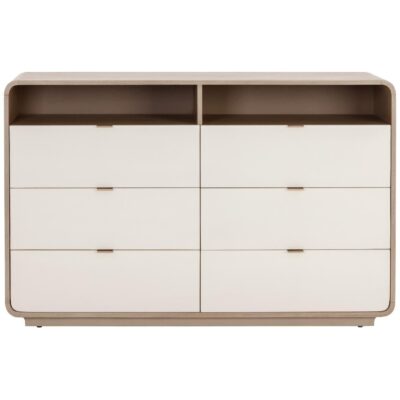 Kayden Dresser - Oyster Shagreen 110386 110386 KAYDEN DRESSER OYSTER SHAGREEN 3