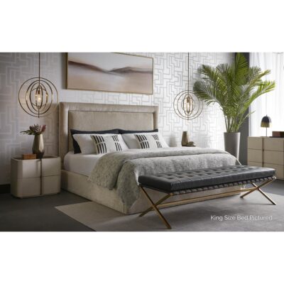 Nylah Bed - Queen - Bergen Taupe 110391 110391 NYLAH BED QUEEN BERGEN TAUPE 10