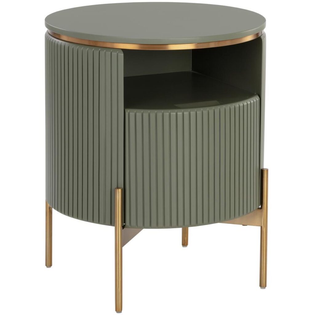 Paloma End Table - Sage Green - Image 2