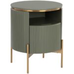 Paloma End Table - Sage Green 9 Paloma End Table - Sage Green 110397 110397 PALOMA END TABLE GOLD SAGE GREEN 1