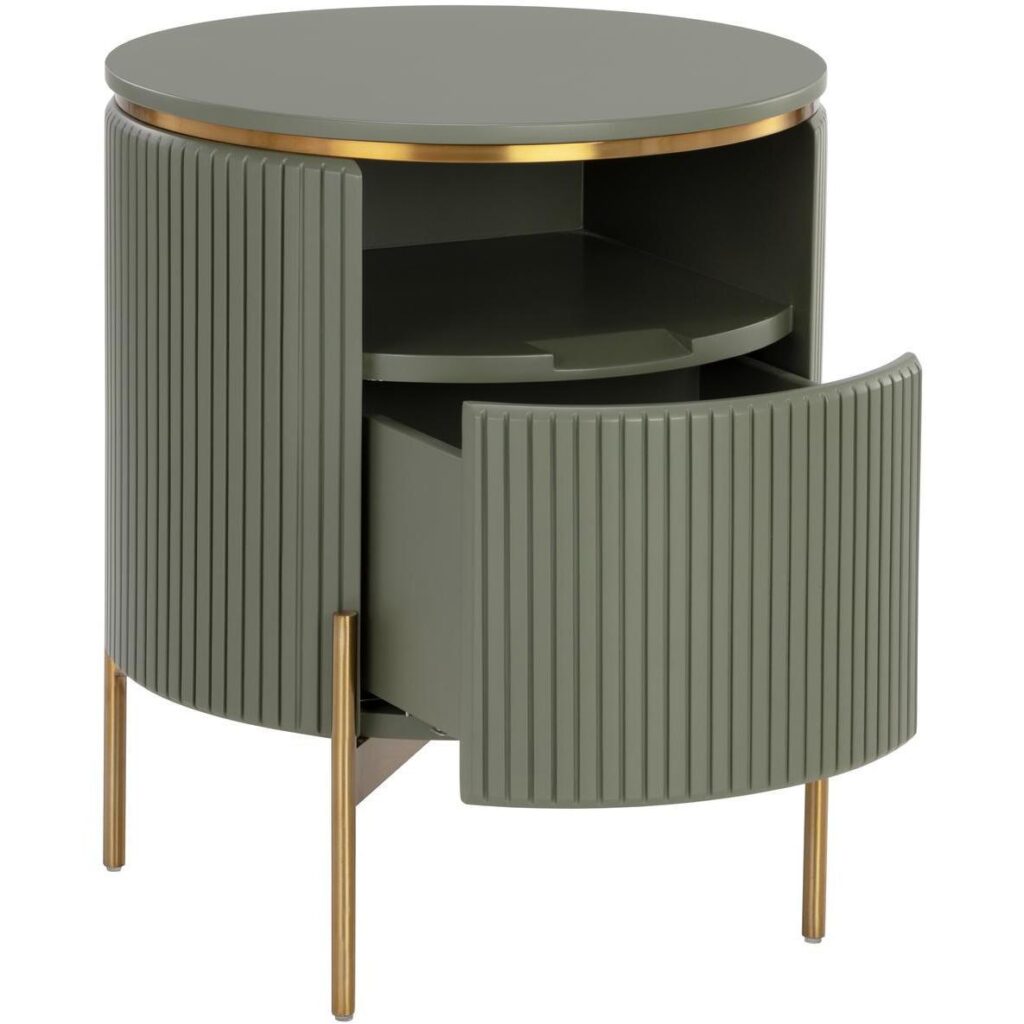 Paloma End Table - Sage Green - Image 3