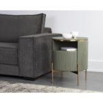 Paloma End Table - Sage Green 13 Paloma End Table - Sage Green 110397 110397 PALOMA END TABLE GOLD SAGE GREEN 5