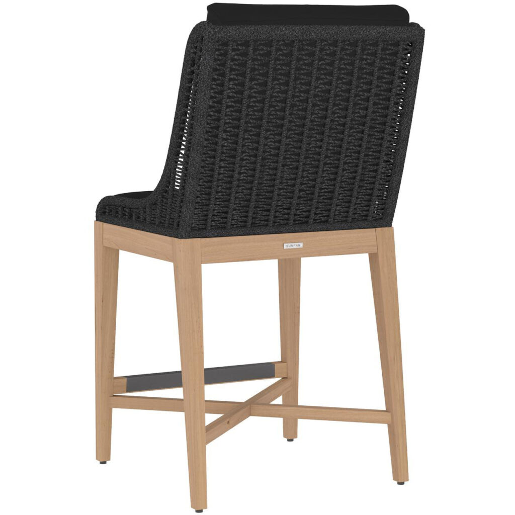 Sorrento Counter Stool - Arashi Black - Image 3