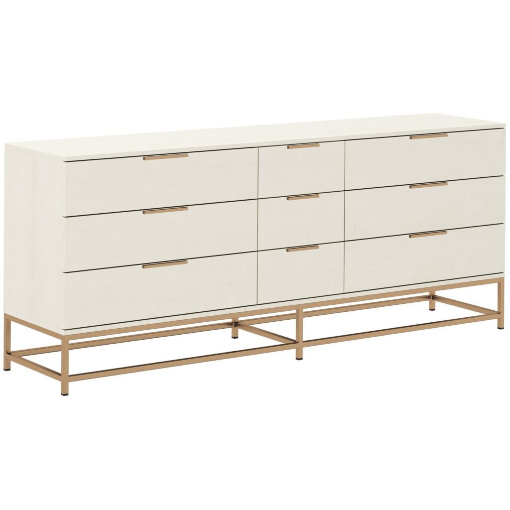 Rebel Dresser - Large - Champagne Gold - Cream