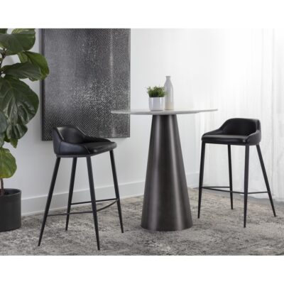 Astra Barstool - Black - Nightfall Black 110448 110448 ASTRA BARSTOOL BLACK NIGHTFALL BLACK 5