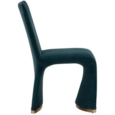 Iluka Dining Chair - Danny Teal 110455 110455 ILUKA DINING CHAIR DANNY TEAL 2