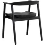 Jeremy Dining Armchair - Black 11 Jeremy Dining Armchair - Black 110457 110457 JEREMY DINING ARMCHAIR BLACK 3