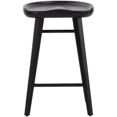 Dominic Counter Stool - Black 110460 110460 DOMINIC COUNTER STOOL BLACK 1