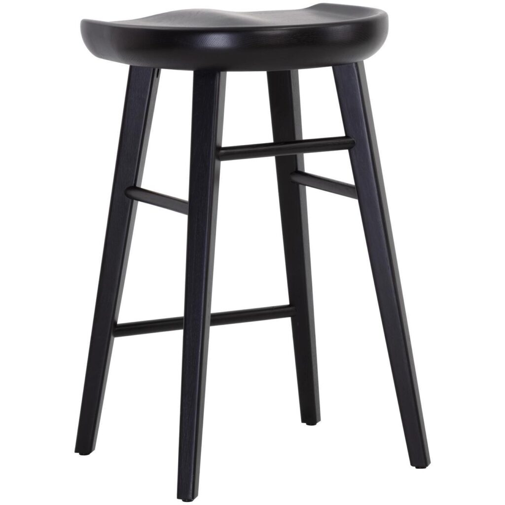 Dominic Counter Stool - Black - Image 4