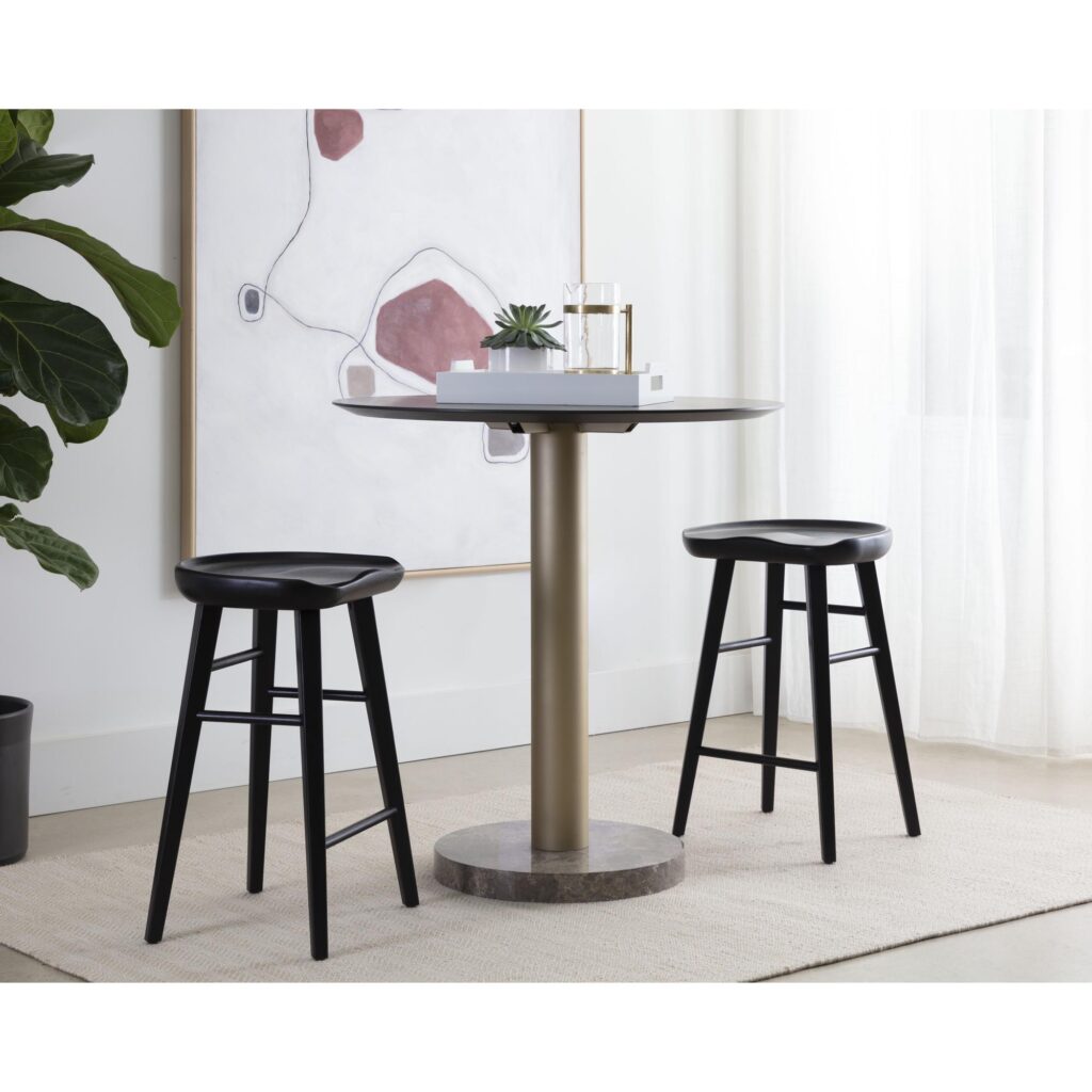 Dominic Counter Stool - Black - Image 5