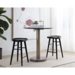 Dominic Counter Stool - Black 110460 110460 DOMINIC COUNTER STOOL BLACK 5
