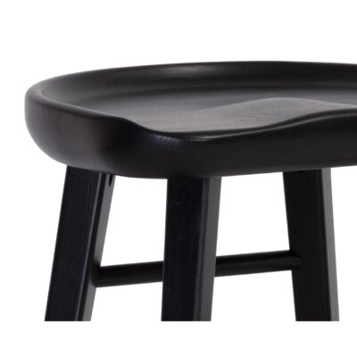 Dominic Counter Stool - Black 110460 110460 DOMINIC COUNTER STOOL BLACK 6