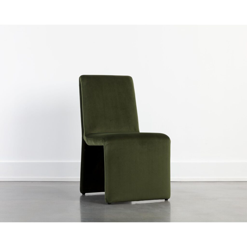 Cascata Dining Chair - Moss Green - Image 5