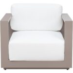 Tavira Armchair - Greige - Stinson White 10 Tavira Armchair - Greige - Stinson White 110478 110478 TAVIRA ARMCHAIR GREIGE STINSON WHITE 1
