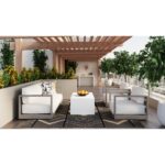 Tavira Armchair - Greige - Stinson White 16 Tavira Armchair - Greige - Stinson White 110478 110478 TAVIRA ARMCHAIR GREIGE STINSON WHITE 10