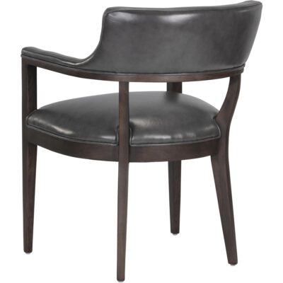 Brylea Dining Armchair - Brown - Brentwood Charcoal Leather 110521 110521 BRYLEA DINING ARMCHAIR BRENTWOOD CHARCOAL LEATHER 3