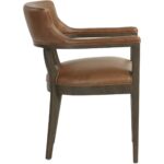 Brylea Dining Armchair - Brown - Shalimar Tobacco Leather 11 Brylea Dining Armchair - Brown - Shalimar Tobacco Leather 110523 110523 BRYLEA DINING ARMCHAIR SHALIMAR TOBACCO LEATHER 2