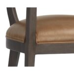 Brylea Dining Armchair - Brown - Shalimar Tobacco Leather 14 Brylea Dining Armchair - Brown - Shalimar Tobacco Leather 110523 110523 BRYLEA DINING ARMCHAIR SHALIMAR TOBACCO LEATHER 6