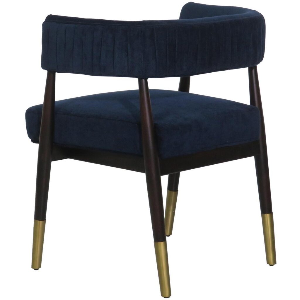 Callem Dining Armchair - Danny Navy - Image 4