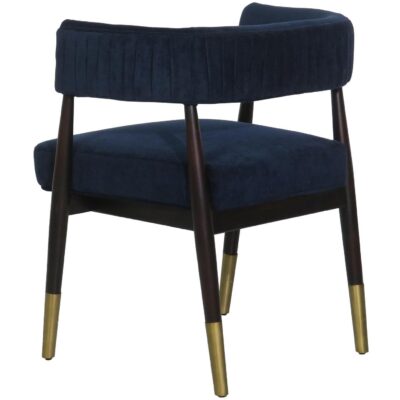 Callem Dining Armchair - Danny Navy 110529 110529 CALLEM DINING ARMCHAIR DANNY NAVY 3