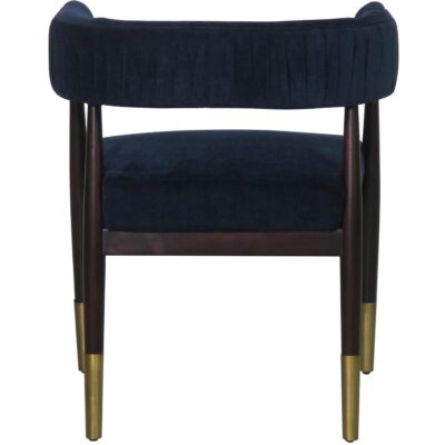 Callem Dining Armchair - Danny Navy 110529 110529 CALLEM DINING ARMCHAIR DANNY NAVY 4