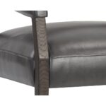 Carlyle Lounge Chair - Brentwood Charcoal Leather 13 Carlyle Lounge Chair - Brentwood Charcoal Leather 110530 110530 CARLYLE LOUNGE CHAIR BRENTWOOD CHARCOAL LEATHER 6