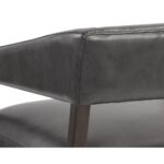 Carlyle Lounge Chair - Brentwood Charcoal Leather 15 Carlyle Lounge Chair - Brentwood Charcoal Leather 110530 110530 CARLYLE LOUNGE CHAIR BRENTWOOD CHARCOAL LEATHER 8