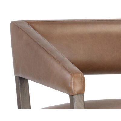 Carlyle Lounge Chair - Shalimar Tobacco Leather 110532 110532 CARLYLE LOUNGE CHAIR SHALIMAR TOBACCO LEATHER 7