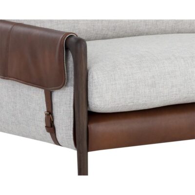 Mauti Sofa - Brown - Vault Fog / Bravo Cognac 110574 110574 MAUTI SOFA BROWN VAULT FOG BRAVO COGNAC 6