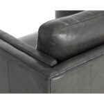 Richmond Armchair - Brentwood Charcoal Leather 15 Richmond Armchair - Brentwood Charcoal Leather 110575 110575 RICHMOND ARMCHAIR BRENTWOOD CHARCOAL LEATHER 8