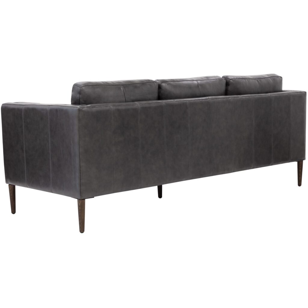 Richmond Sofa - Brentwood Charcoal Leather - Image 3