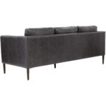 Richmond Sofa - Brentwood Charcoal Leather 9 Richmond Sofa - Brentwood Charcoal Leather 110576 110576 RICHMOND SOFA BRENTWOOD CHARCOAL LEATHER 2