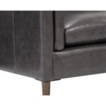 Richmond Sofa - Brentwood Charcoal Leather 11 Richmond Sofa - Brentwood Charcoal Leather 110576 110576 RICHMOND SOFA BRENTWOOD CHARCOAL LEATHER 6