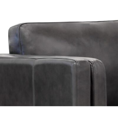 Richmond Sofa - Brentwood Charcoal Leather 110576 110576 RICHMOND SOFA BRENTWOOD CHARCOAL LEATHER 7