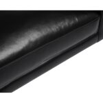 Rogers Armchair - Cortina Black Leather 15 Rogers Armchair - Cortina Black Leather 110577 110577 ROGERS ARMCHAIR CORTINA BLACK LEATHER 7