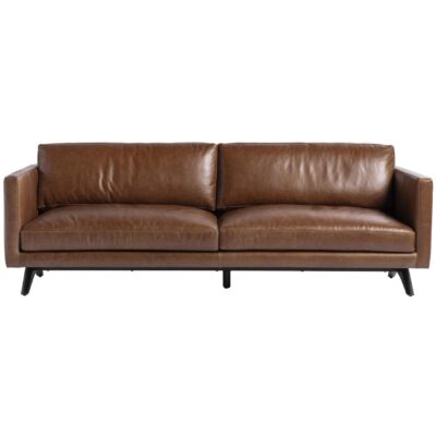 Rogers Sofa - Shalimar Tobacco Leather 110582 110582 ROGERS SOFA SHALIMAR TOBACCO LEATHER 1