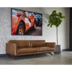 Rogers Sofa - Shalimar Tobacco Leather 9 Rogers Sofa - Shalimar Tobacco Leather 110582 110582 ROGERS SOFA SHALIMAR TOBACCO LEATHER 5