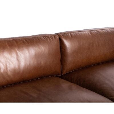 Rogers Sofa - Shalimar Tobacco Leather 110582 110582 ROGERS SOFA SHALIMAR TOBACCO LEATHER 7