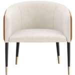 Asher Lounge Chair - Meg Taupe / Meg Gold 7 Asher Lounge Chair - Meg Taupe / Meg Gold 110587 110587 ASHER LOUNGE CHAIR MEG TAUPE 1