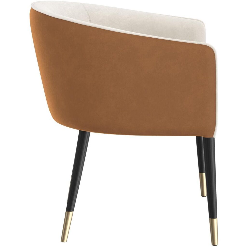 Asher Lounge Chair - Meg Taupe / Meg Gold - Image 3