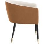Asher Lounge Chair - Meg Taupe / Meg Gold 8 Asher Lounge Chair - Meg Taupe / Meg Gold 110587 110587 ASHER LOUNGE CHAIR MEG TAUPE 2