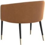 Asher Lounge Chair - Meg Taupe / Meg Gold 9 Asher Lounge Chair - Meg Taupe / Meg Gold 110587 110587 ASHER LOUNGE CHAIR MEG TAUPE 3