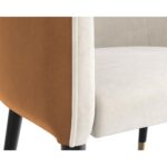 Asher Lounge Chair - Meg Taupe / Meg Gold 10 Asher Lounge Chair - Meg Taupe / Meg Gold 110587 110587 ASHER LOUNGE CHAIR MEG TAUPE 6